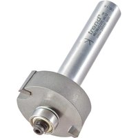 Silver Trend Bearing Guided Rebater Router Cutter with cylindrical shank and circular cutting head.