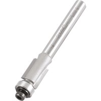 Silver Trend bearing guided trimmer router cutter with cylindrical shank and precision cutting edge.