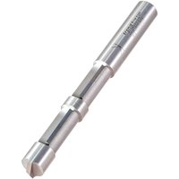 Silver Trend double flute router cutter with cylindrical body and sharp cutting edges.