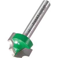 Trend CRAFTPRO router cutter with silver shaft, green ogee panel blade, and engraved text on the handle.