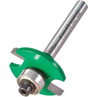Trend CRAFTPRO slotting router cutter with green circular blade and silver shank.