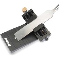 Black Trend Diamond Honing Guide Set with adjustable clamps and silver metal guide rail.