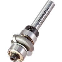 Silver Trend double guided sunk bead cutter with cylindrical shaft and dual bearings.