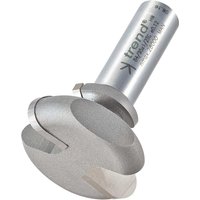 Silver Trend drawer pull router cutter with rounded blade and engraved brand logo on the shank.