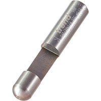 Silver Trend laminate trimmer router cutter with cylindrical body and rounded tip.