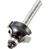 Steel Trend Ovolo Round Over Cutter with 6.35mm radius, featuring a sharp, curved blade and cylindrical shank.
