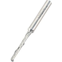 Silver Trend helical plunge cutter, 5mm diameter, with spiral flutes and cylindrical shank.