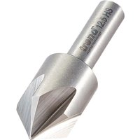 Silver Trend HSS Rose Countersink with conical cutting head and engraved text on shank.