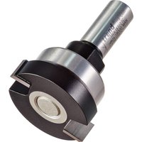 Trend intumescent cutter set with silver cylindrical shank and black cutting head, 10mm x 40mm size.
