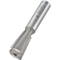 Silver Trend Leigh dovetail cutter, 98 degrees, with cylindrical shank and sharp cutting edges.