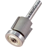 Trend Low Profile Trimmer with 19.1mm diameter, 16mm length, silver cylindrical body, and cutting blade.