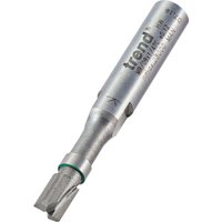 Silver Trend mini guided profiler with cylindrical body and cutting tip, engraved text on the side.