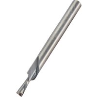 Silver Trend mini spiral down-cut cutter, 2mm diameter, with a sleek, cylindrical design and sharp cutting edge.