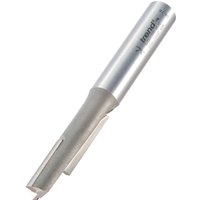 Silver Trend Mortise Router Cutter with cylindrical shank and sharp cutting edges, engraved branding on the side.