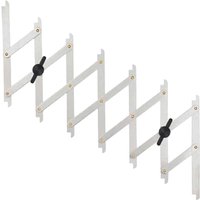 Expandable silver Trend Point to Point Marker with adjustable black knobs and multiple jointed arms.