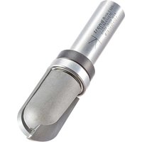 Silver Trend Radius Bearing Guided Router Cutter with cylindrical shank and smooth cutting edge.