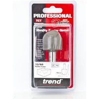 Trend Radius Cutter with 16mm radius, silver metal bit in clear plastic packaging with red and black branding.