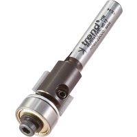 Trend Rota-Tip Trimmer with silver cylindrical body, 12.7mm diameter, 8mm length, and replaceable cutting tip.