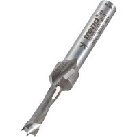 Trend Router Drill Countersunk Counterbore with silver metal body, sharp fluted tip, and engraved branding.