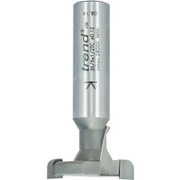 Silver Trend Slat Wall Cutter with cylindrical body, sharp cutting edges, and engraved specifications.