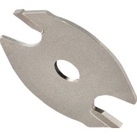 Silver Trend slotter blade with 1.5mm kerf, 1/4 inch bore, and dual cutting edges.