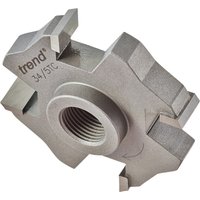 Silver Trend slotter with 9.5mm kerf, M12mm bore, and sharp cutting edges, model 34/5TC.