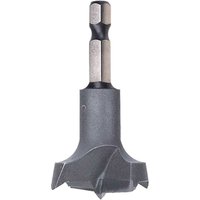 Gray Trend Snappy Kitchen Hinge Cutter with hex shank and fluted cutting edges.