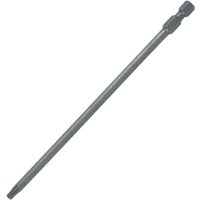 Long silver Trend Phillips screwdriver bit with hex shank and narrow tip.