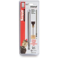 Trend Snappy Phillips No 3 Bit, extra long, silver with black tip, in clear plastic packaging.