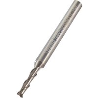 Silver Trend STC mini engraver end mill with spiral flutes for wood and plastics.