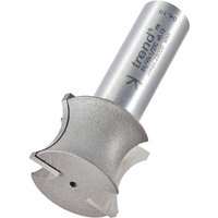 Silver Trend Sunk Bead Router Cutter with dual fluted edges and engraved branding on the cylindrical shank.