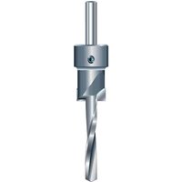 Trend TCT Counterbore, silver metal drill bit with cylindrical shank and adjustable countersink collar.