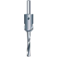 Metallic Trend TCT Drill Countersink with silver cylindrical body and spiral drill bit.