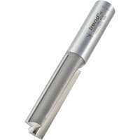Silver Trend two flute cutter, 14mm diameter, cylindrical body with engraved branding, sharp cutting edges.