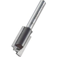 Silver Trend two flute cutter, 15mm diameter, cylindrical shank, sharp dual cutting edges.