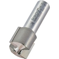 Silver Trend two flute cutter, 22mm diameter, cylindrical shank with engraved branding and sharp cutting edges.