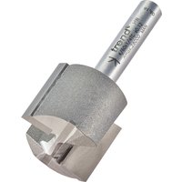 Silver Trend two flute cutter, 22mm diameter, with cylindrical shank and engraved branding.