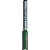 Trend two flute cutter, 7.9mm diameter, silver shaft with green cutting edge, model C012X1/4TC.