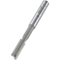 Silver Trend Two Flute Pocket Router Cutter with cylindrical shank and dual cutting edges.