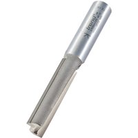 Silver Trend Two Flute Worktop Jig Router Cutter with cylindrical shank and dual cutting edges.