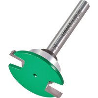 Green and silver Trend Weatherseal Groover with 3mm x 7mm cutting edge and cylindrical shank.