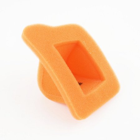 Bright orange foam air filter designed for Gas Gas Trials models 125, 160, 250, and 325 from 1994-1995, featuring a rectangular cutout for easy installation.