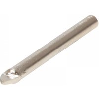 Vitrex 8mm tile and glass drill bit, silver cylindrical shape with pointed tip for precision drilling.
