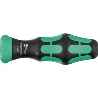Wera 80 RA Vario Ratchet Screwdriver with black and green ergonomic handle and interchangeable bit holder.