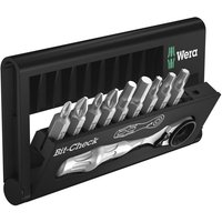 Black Wera Zyklop Mini Ratchet & Bit Set with silver bits in a compact, rectangular case.