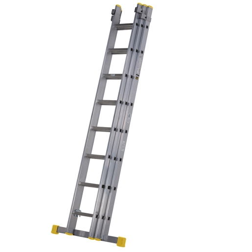 Werner 57712120 Square Rung Triple Extension Ladder 2.45m - image 2