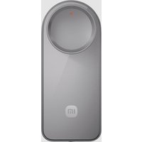 Silver Xiaomi Smart Lock with circular fingerprint sensor and minimalist design.