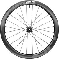 Zipp 303 S carbon tubeless disc brake rear wheel, black with white logo, 700c size, center locking hub.