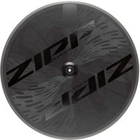 Zipp Super-9 Carbon Disc 700c Rear Wheel, sleek black design with textured surface and bold Zipp logo.