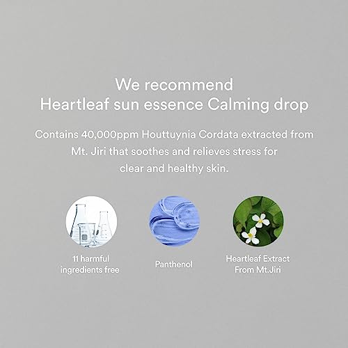 Abib - Heartleaf Sun Essence Calming Drop 50 ml - Very High Protection Face Lotion - image 2